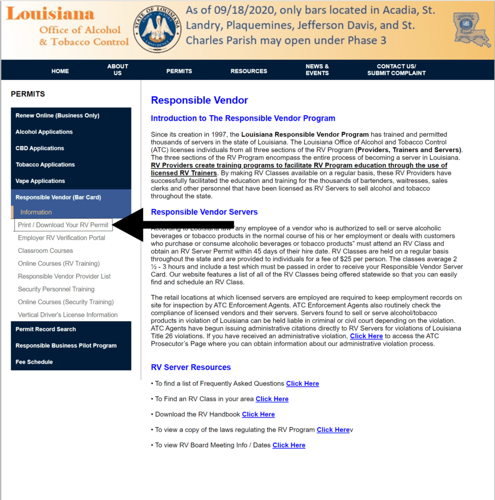 Louisiana Bar Card Lookup ATC site Tutorial
